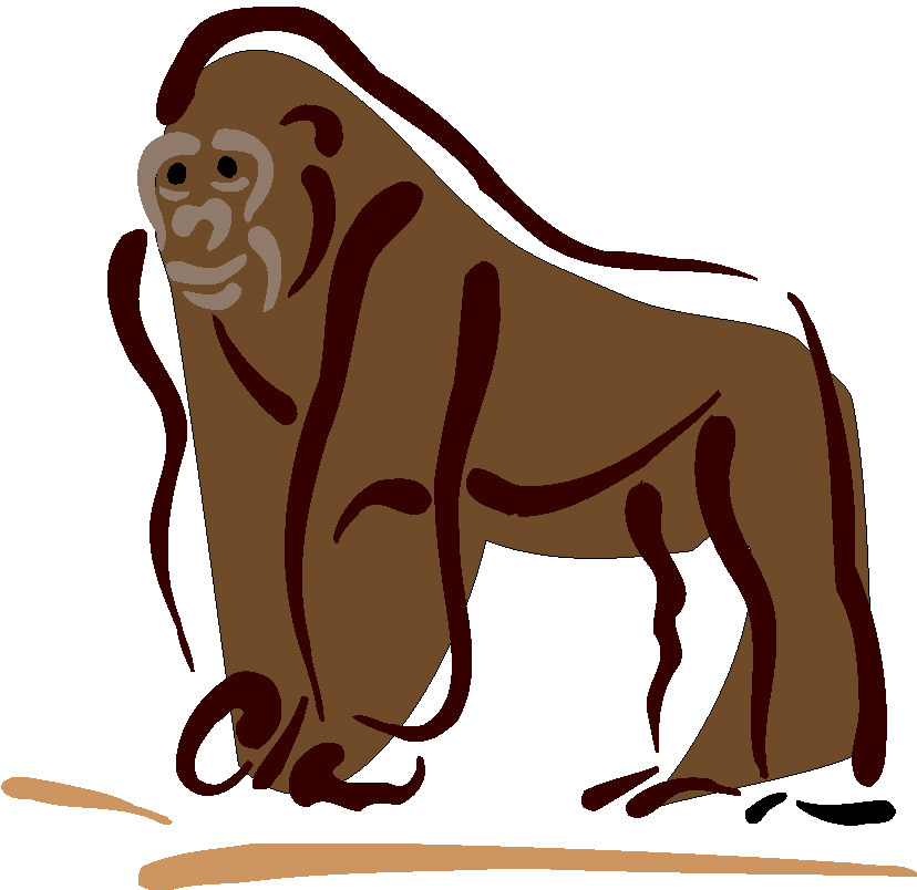 Monkeys clip art