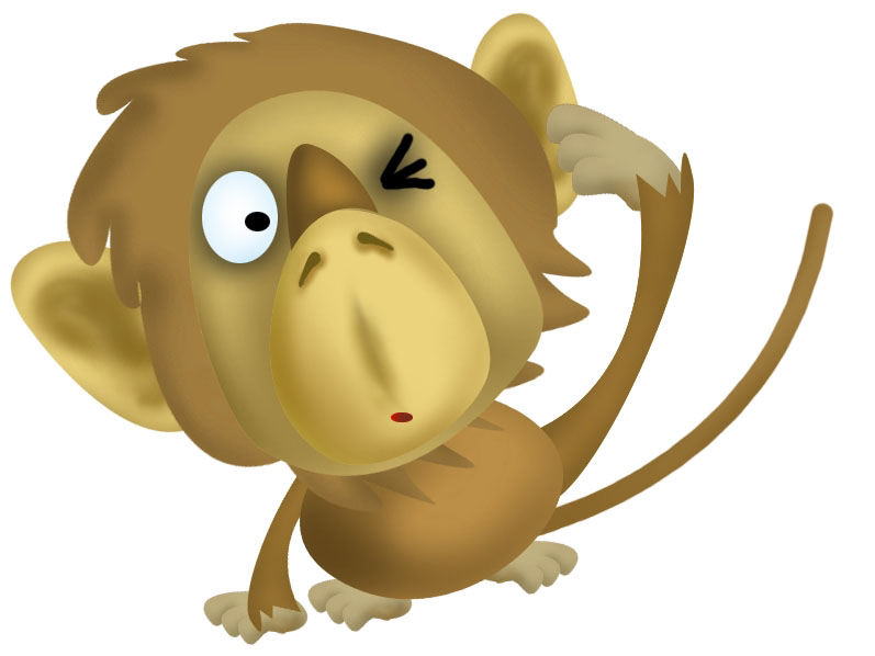 Monkeys clip art