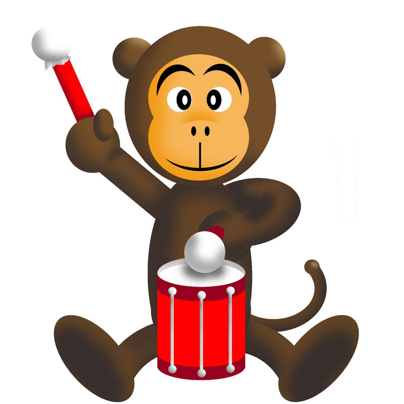 Monkeys clip art