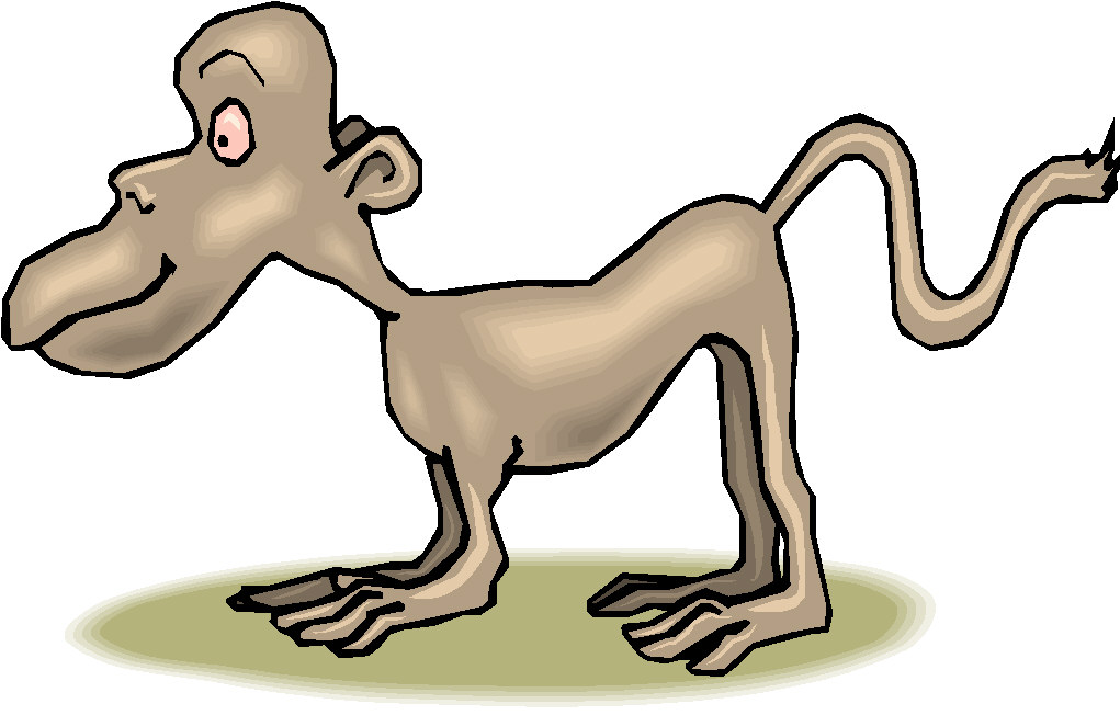 Monkeys clip art