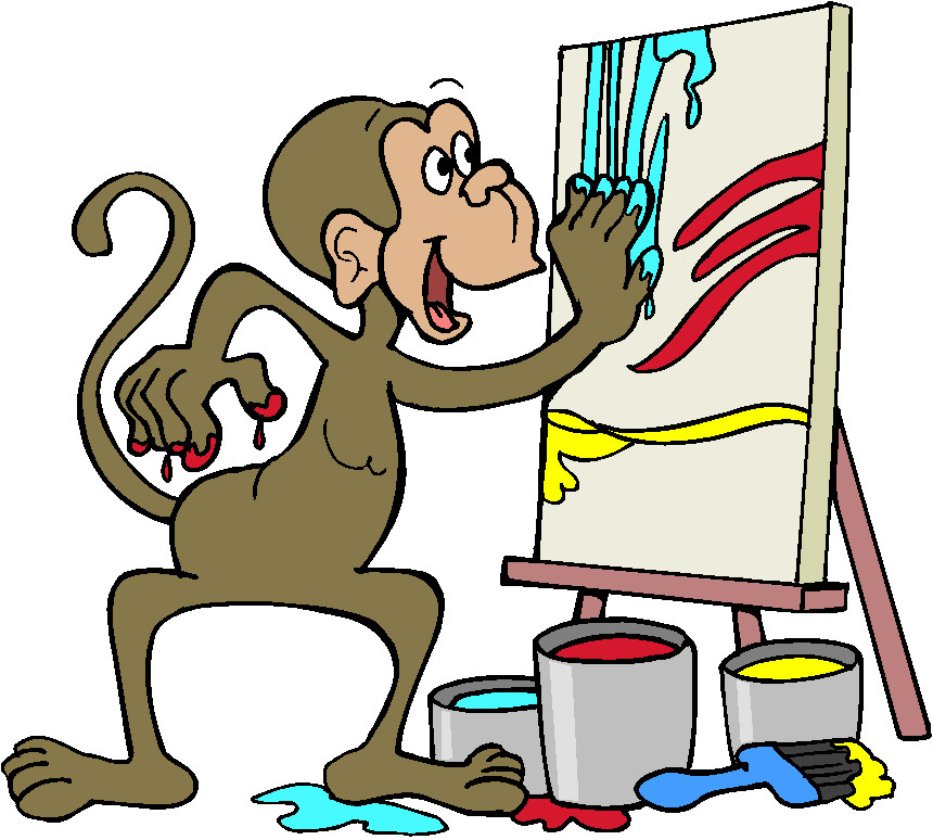 Monkeys clip art