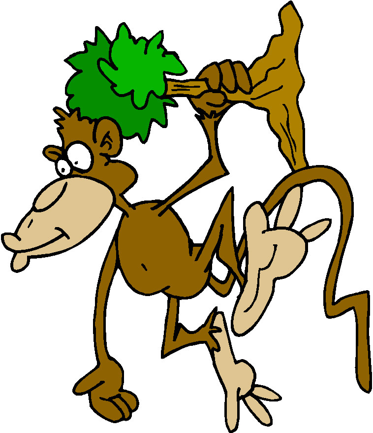Monkeys clip art