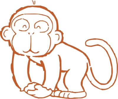 Monkeys clip art