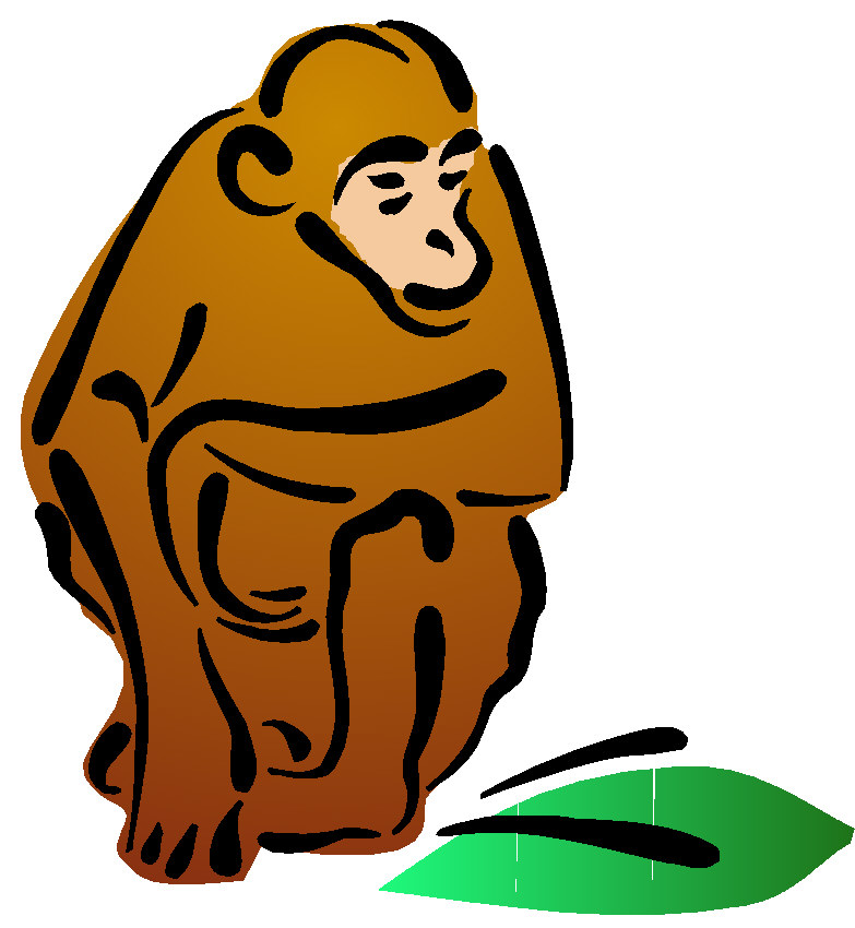 Monkeys clip art