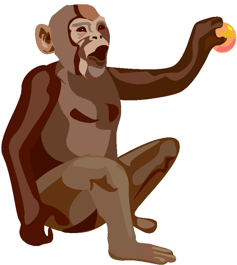 Monkeys clip art