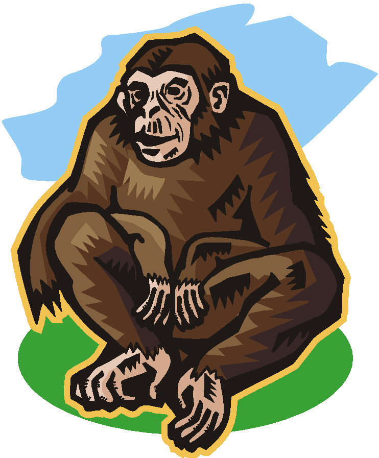 Monkeys clip art