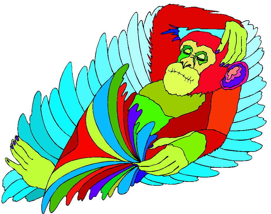 Monkeys clip art