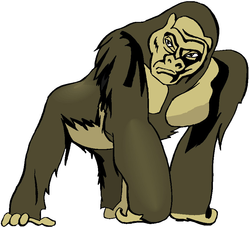 Monkeys clip art