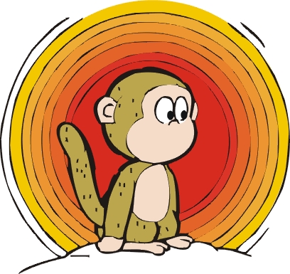 Monkeys clip art