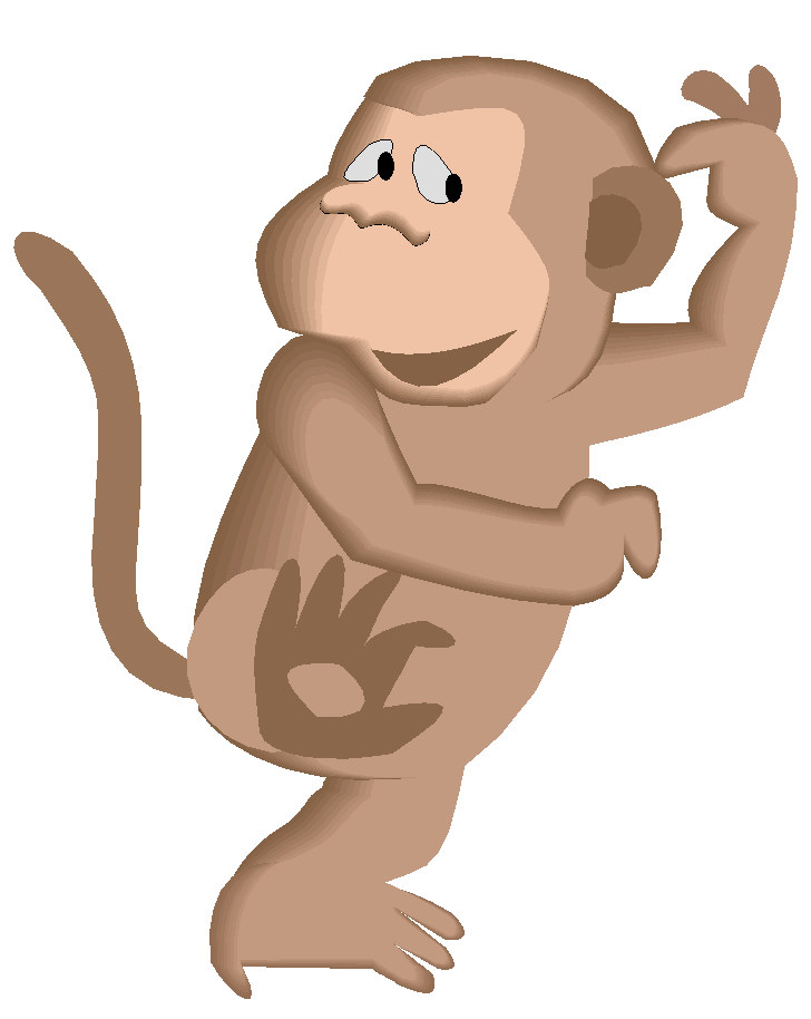 Monkeys clip art