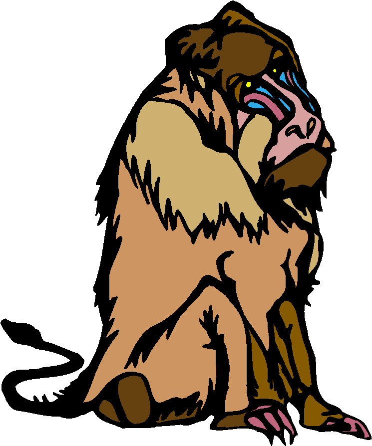 Monkeys clip art