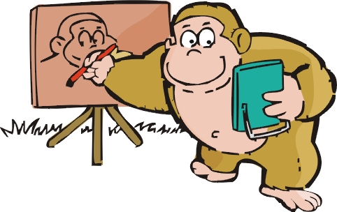 Monkeys clip art