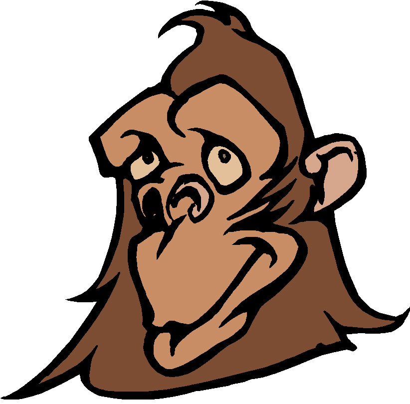 Monkeys clip art