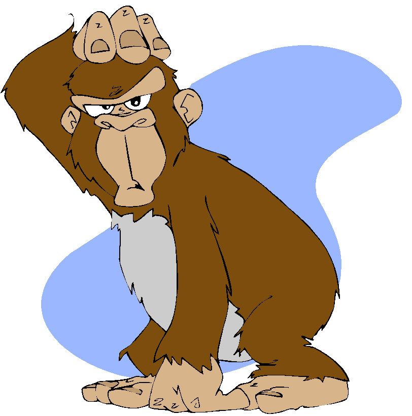 Monkeys clip art