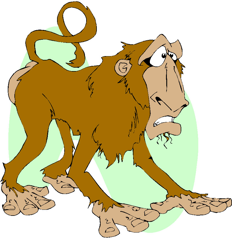 Monkeys clip art