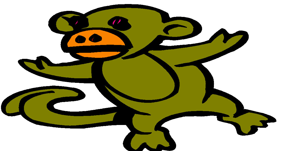 Monkeys clip art