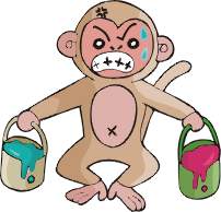 Monkeys clip art