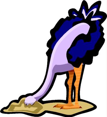 Ostriches clip art