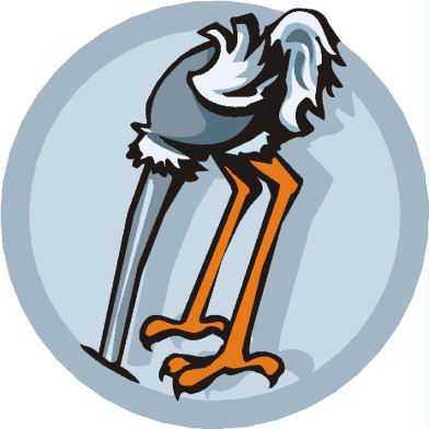 Ostriches clip art