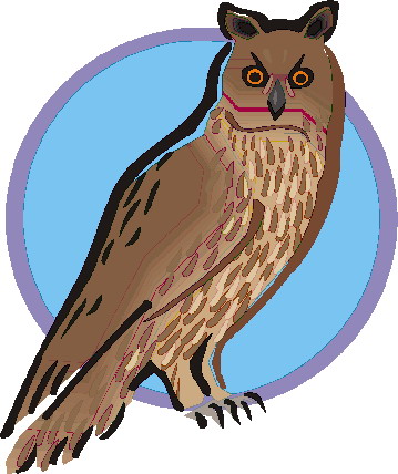 Owls clip art