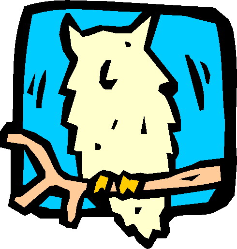 Owls clip art