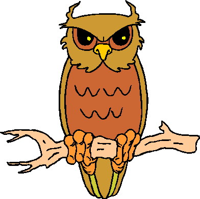 Owls clip art