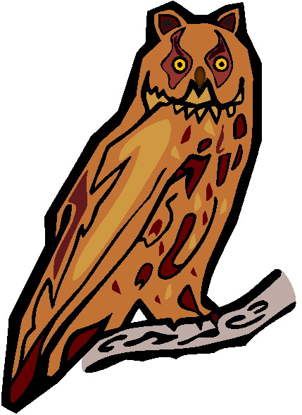 Owls clip art