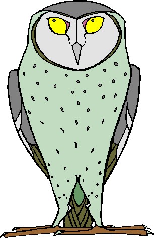 Owls clip art