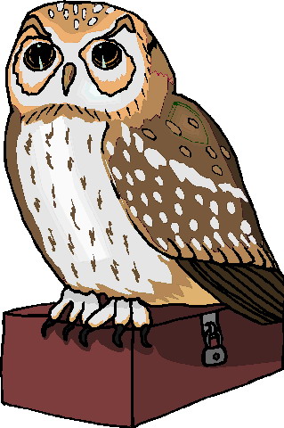 Owls clip art