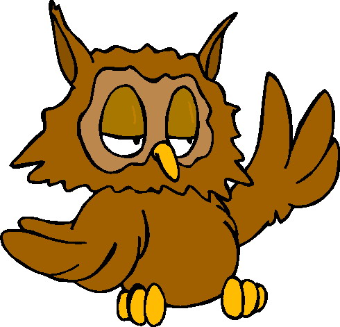 Owls clip art