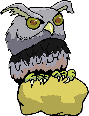 Owls clip art