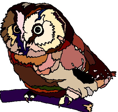 Owls clip art