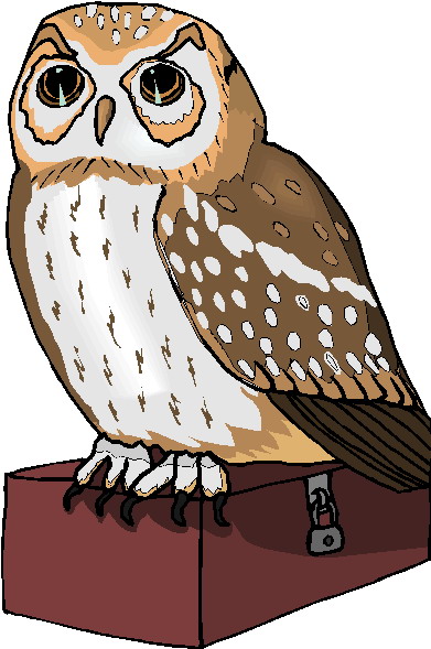 Owls clip art