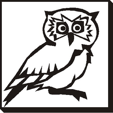 Owls clip art