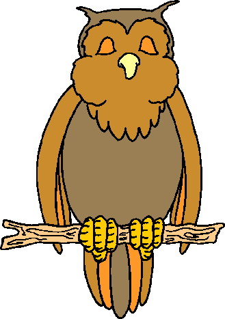 Owls clip art