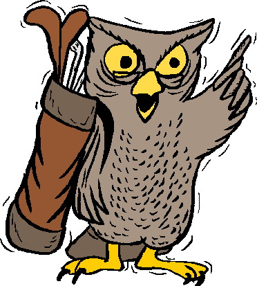 Owls clip art