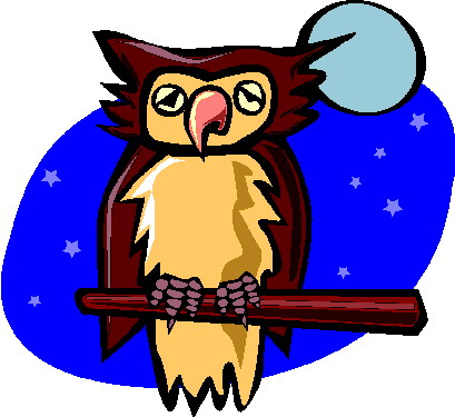 Owls clip art