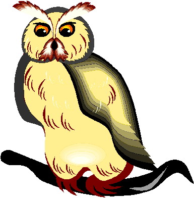 Owls clip art