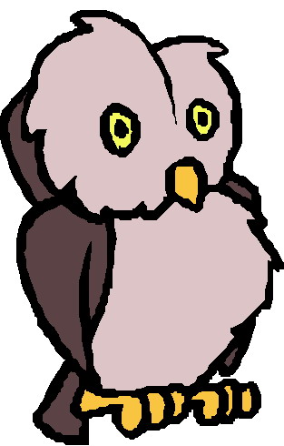 Owls clip art