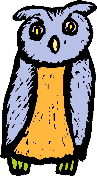 Owls clip art