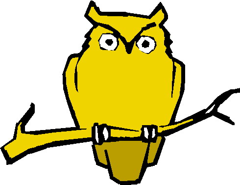 Owls clip art