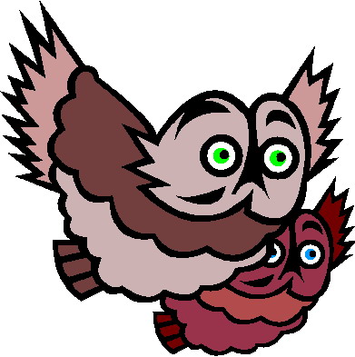 Owls clip art