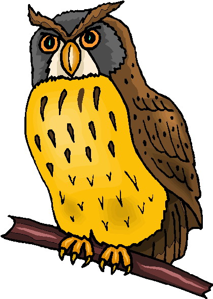 Owls clip art