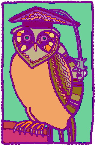 Owls clip art