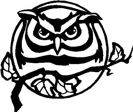 Owls clip art