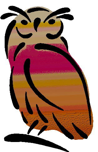 Owls clip art