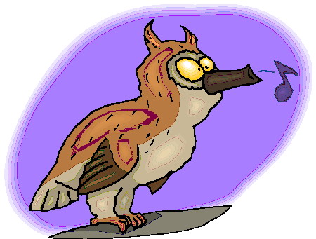 Owls clip art
