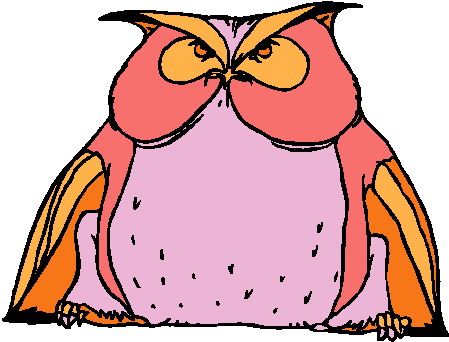 Owls clip art