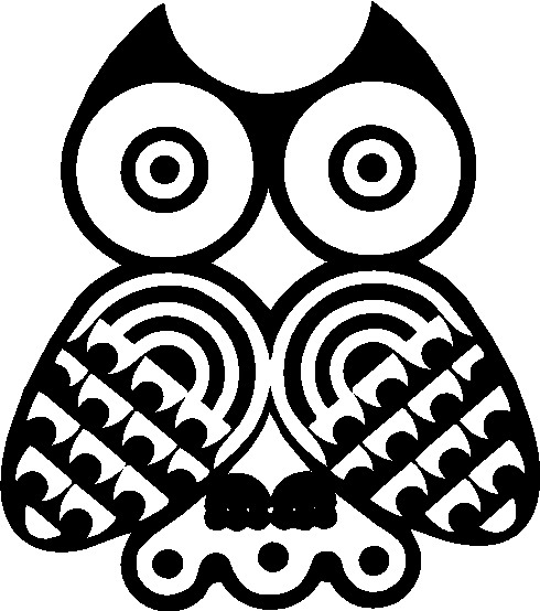 Owls clip art