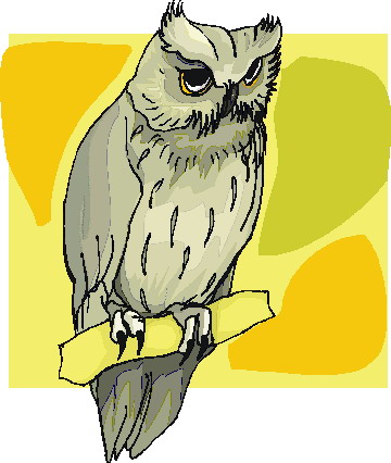 Owls clip art